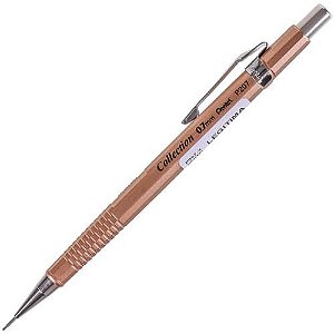 Lapiseira Pentel Collection Legítima 0.7mm P207 Ouro