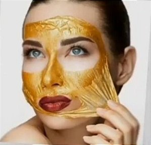 Mascara Dourada Peel-Off RK Ouro 24k Revitalizante 10g by Kiss New York