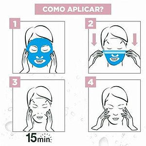 Máscara Facial Garnier SkinActive Hidra Bomb Camomila G3646301