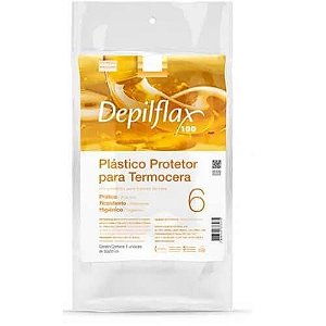 Plástico Protetor para Termocera Depilflax com 6 unidades 50 x 50 cm