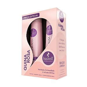Promo Pack Quina Rosa Haskell - Shampoo 500ml + Condicionador 500ml