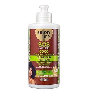 Salon Line S.O.S Cachos Coco - Creme de Pentear 300ml