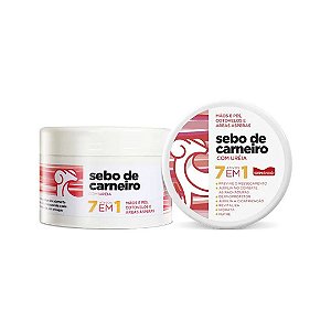 Sebo de Carneiro Corpo Dourado Com Ureia 7 em 1 Ativos 300g