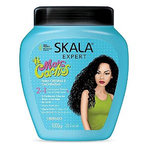 Skala Mais Cachos 1kg 2 em 1 Creme de Pentear + Hidratação
