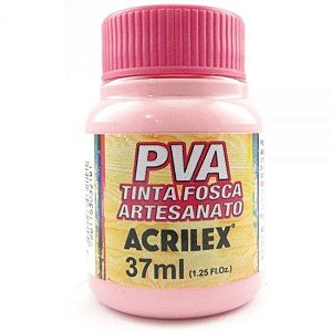 Tinta PVA Fosca Acrilex 37ml Rosa