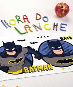 Toalha De Lancheira Infantil Lepper Batman