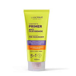 Sabonete Primer Anti Oleosidade Pré Maquiagem 5 em 1 Labotrat 100ml