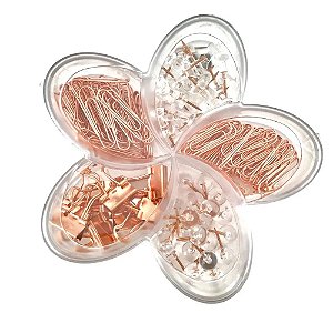 Kit Flor de Lotus Rose Gold Molin Love