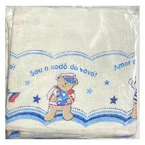 Fralda Incomfral Especial Frase 65cm x 65cm 5 unidades - Masculino