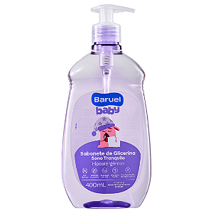 Sabonete Liquido Baruel Baby Glicerina Sono Tranquilo 400ml