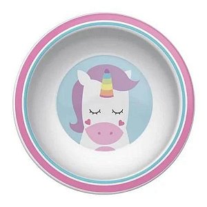 Pratinho Bowl Buba Animal Fun - Unicórnio 350ml