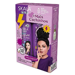 Kit Skala Expert Shampoo + Condicionador Mais Cachinhos Kids 325ml