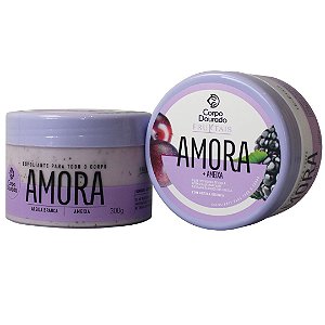 Esfoliante Corpo Dourado Fruktais Amora + Ameixa 150g