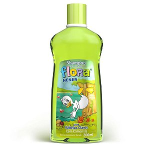 Shampoo Flora Nenen para Cabelos Claros 200ml