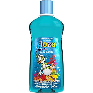 Sabonete Líquido Flora Nenen Glicerinado 200ml