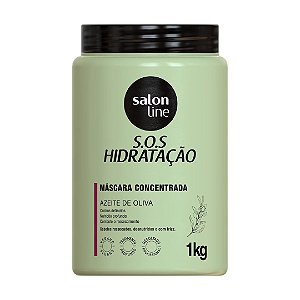 Máscara S.O.S Hidratação Azeite de Oliva Salon Line 1kg