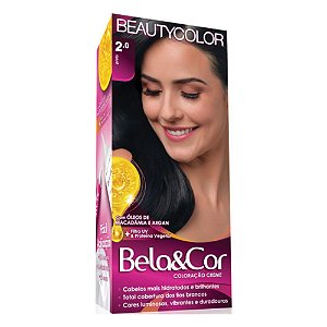 Coloração Creme Bela&Cor 2.0 Preto