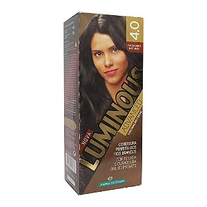 Coloração Creme Luminous Advanced 4.0 Castanho Natural