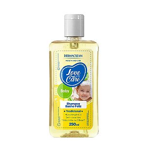 Shampoo Dermacream Love and Care Baby Tradicional 250ml