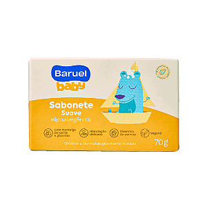 Sabonete Barra Baruel Baby Suave 70g