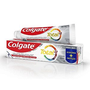 Creme Dental Colgate Total 12 Clean Mint 50g com 12 unidades