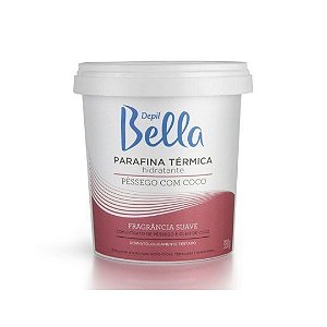 Parafina Térmica Hidratante Depil Bella 350g - pêssego com coco