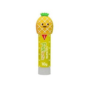 Cola Bastão Funtastic Tampinhas Divertidas 10g Tris Abacaxi