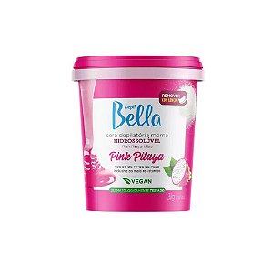 Cera Depilatória Hidrossolúvel Depil Bella Pink Pitaya 1,3Kg