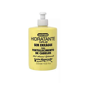Hidratante Sem Enxague Fortalecimento Dos Cabelos Gota Dourada 320ml