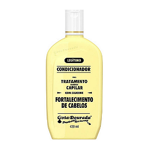 Condicionador Para Tratamento Capilar Gota Dourada Fortalecimento De Cabelos 430ml