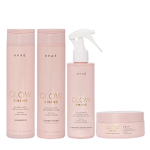 Kit BRAÉ Glow Shine (4 Produtos)