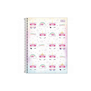 Caderno Tilibra Blink Universitário 16 Matérias 256 Folhas - Capas Sortidas
