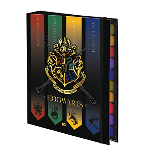Dac Fichário Caderno Argolado Universitário Harry Potter 48 Folhas