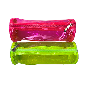 Estojo Escolar Moffice Neon em PVC Ref: 917