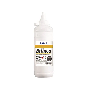 Cola Branca Polar Compactor 500g Tampa com BIco Dosador.