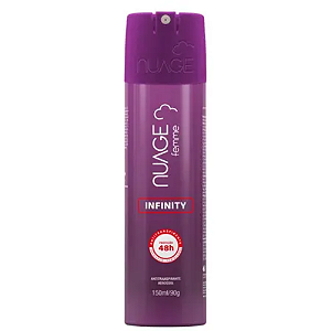 Desodorante Aerosol Nuage Infinity Feminino 48 Horas 150ml..