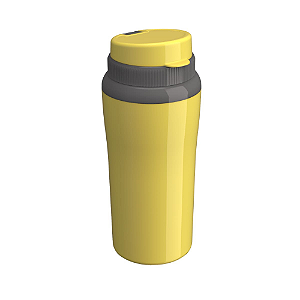 Copo Térmico Miami 650ml Amarelo Unitermi