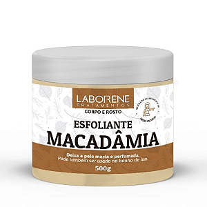 Esfoliante Rosto e Corpo Macadâmia 500g Laborene