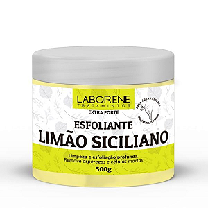 Esfoliante Para Áreas Ásperas Limão Siciliano Extra Forte 500g Laborene.