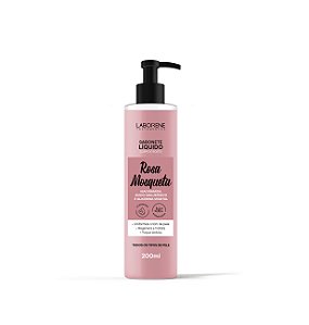 Sabonete Liquido Corpo e Rosto Rosa Mosqueta 200ml Laborene.