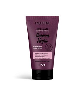 Esfoliante Corpo e Rosto Ameixa Negra 170g Laborene.
