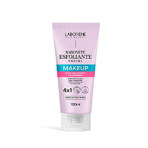 Sabonete Esfoliante Facial Makeup 4x1 Laborene 100ml .