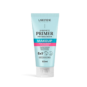 Sabonete Primer Pré Maquiagem Makeup 5x1 Laborene 100ml.