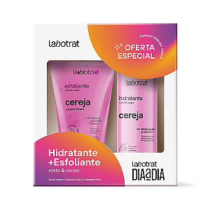 Kit Labotrat Dia a Dia Esfoliante 150g + Hidratante 190g - Cereja