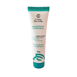 Manteiga Corporal Corpo Dourado 150g.