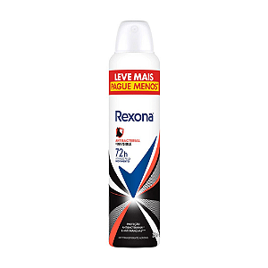 Desodorante Rexona Aerosol Antitranspirante Antibacterial Invisivel 250 ml - 145g