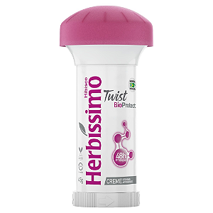 Desodorante Em Creme Antitranspirante Herbissimo Twist Bio Protect Hibisco 45g.