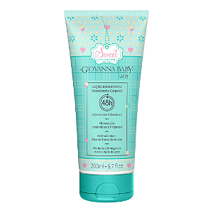 Loção Hidratante Candy Giovanna Baby 200ml 48hs .