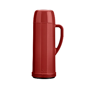 Garrafa Térmica Eureka 1L Vermelho Velvet Invicta