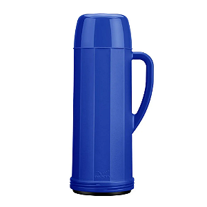 Garrafa Térmica Eureka 1L Incess Azul Invicta
